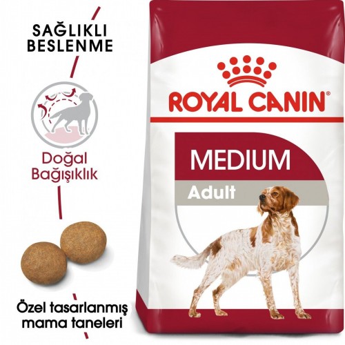 Medium Orta Irk Yetişkin Köpek Maması 15kg