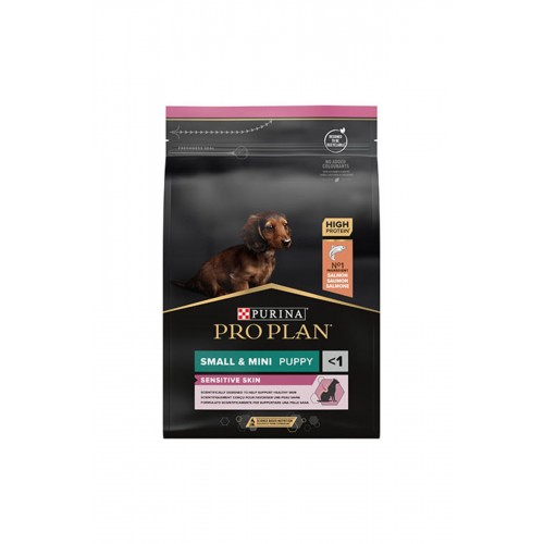 Small & Mini Puppy Sensitive Skin Somonlu Küçük Irk Yavru Köpek Maması 3 Kg Small & Mini Puppy Sensitive Skin Somonlu Küçük Irk Yavru Köpek Maması 3 Kg