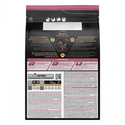 Small & Mini Puppy Sensitive Skin Somonlu Küçük Irk Yavru Köpek Maması 3 Kg