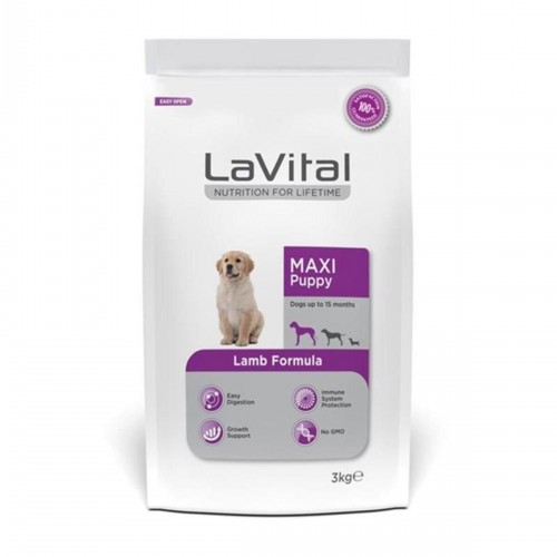 Lavital Maxi Puppy Kuzu Etli Büyük Irk Yavru Köpek Maması 3kg