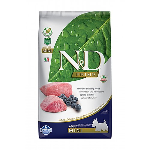 Prime Adult Mini Kuzulu&yaban Mersinli Köpek Maması 2,5 Kg Prime Adult Mini Kuzulu&yaban Mersinli Köpek Maması 2,5 Kg