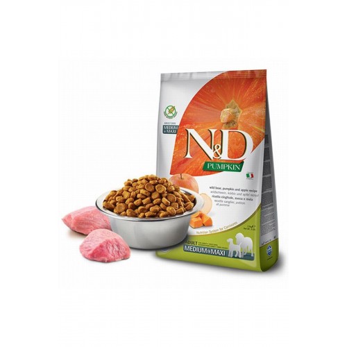 Pumpkin Balkabaklı Yaban Domuzlu Elmalı Orta Ve Büyük Irk Tahılsız Yetişkin Köpek Maması 2,5 Kg Pumpkin Balkabaklı Yaban Domuzlu Elmalı Orta Ve Büyük Irk Tahılsız Yetişkin Köpek Maması 2,5 Kg
