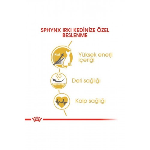 Sphynx Yetişkin Kedi Maması 2kg Sphynx Yetişkin Kedi Maması 2kg