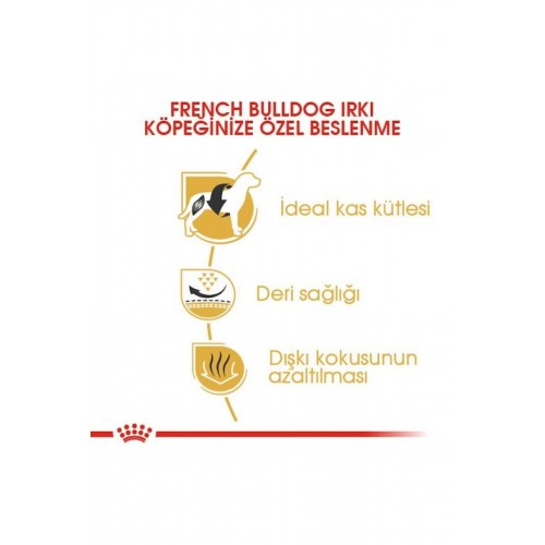 French Bulldog Yetişkin Köpek Maması 3kg French Bulldog Yetişkin Köpek Maması 3kg