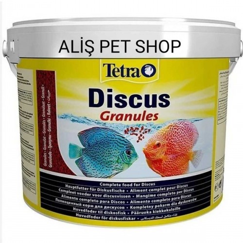 Discus Granül Balık Yemi 10 Litre Discus Granül Balık Yemi 10 Litre