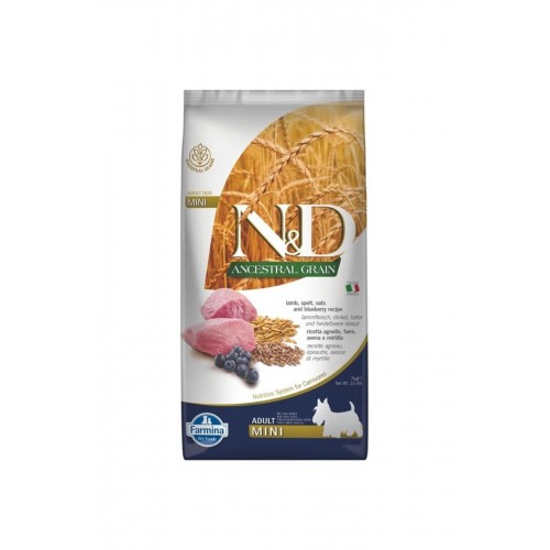 Ancestral Grain Kuzu, K.buğday, Yulaf & Yabanmersini Küçük Irk Yetişkin Köpek Maması 7 Kg Ancestral Grain Kuzu, K.buğday, Yulaf & Yabanmersini Küçük Irk Yetişkin Köpek Maması 7 Kg