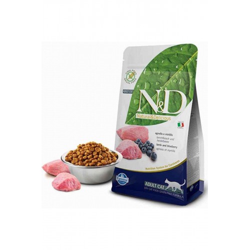 Prime Kuzulu Yaban Mersinli Tahılsız Yetişkin Kedi Maması 5 Kg Prime Kuzulu Yaban Mersinli Tahılsız Yetişkin Kedi Maması 5 Kg