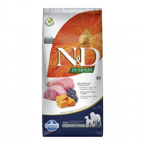 Pumpkin Tahılsız Kuzulu Ve Yaban Mersinli Orta Ve Büyük Irk Yetişkin Köpek Kuru Maması 12 Kg Pumpkin Tahılsız Kuzulu Ve Yaban Mersinli Orta Ve Büyük Irk Yetişkin Köpek Kuru Maması 12 Kg