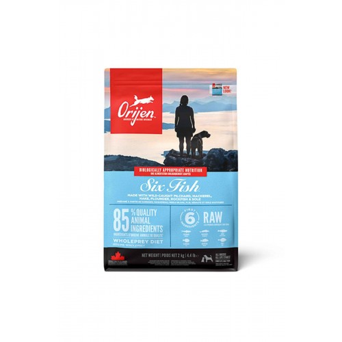 Six Fish 6 Balıklı Tahılsız Köpek Maması Tüm Irk Ve Yaşam Evreleri 2 Kg Six Fish 6 Balıklı Tahılsız Köpek Maması Tüm Irk Ve Yaşam Evreleri 2 Kg