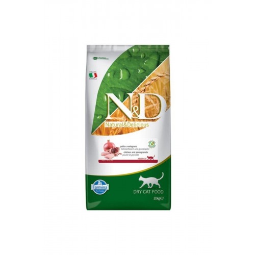 Prime Tahılsız Tavuklu Ve Narlı Yetişkin Kedi Kuru Maması 10 Kg Prime Tahılsız Tavuklu Ve Narlı Yetişkin Kedi Kuru Maması 10 Kg