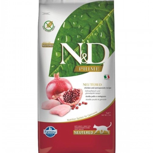 Prime Tahılsız Tavuk & Nar Kısırlaştırılmış Yetişkin Kedi Maması 5 Kg Prime Tahılsız Tavuk & Nar Kısırlaştırılmış Yetişkin Kedi Maması 5 Kg