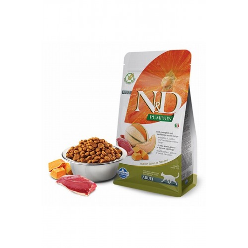 Pumpkin Balkabaklı Ördekli Kavunlu Tahılsız Yetişkin Kedi Maması 1,5 Kg Pumpkin Balkabaklı Ördekli Kavunlu Tahılsız Yetişkin Kedi Maması 1,5 Kg