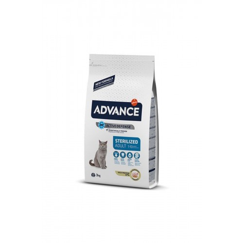 Sterilised Hindi Etli Kısırlaştırılmış Kedi Maması 3 Kg Sterilised Hindi Etli Kısırlaştırılmış Kedi Maması 3 Kg