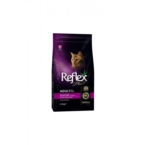 Plus Gourmet Tavuklu Kedi Maması 1,5 Kg