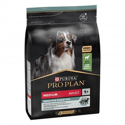 Medium Adult Sensitive Digestion Kuzulu Orta Irk Yetişkin Köpek Maması 3 Kg