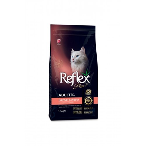 Plus Hairball Somonlu 1.5 Kg Yetişkin Kedi Maması Plus Hairball Somonlu 1.5 Kg Yetişkin Kedi Maması