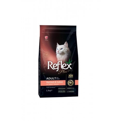 Plus Hairball Somonlu 1.5 Kg Yetişkin Kedi Maması Plus Hairball Somonlu 1.5 Kg Yetişkin Kedi Maması