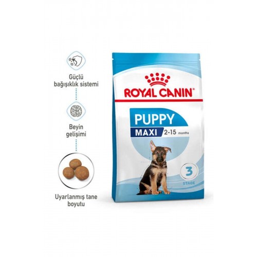 Maxi Puppy Büyük Irk Yavru Köpek Maması 15 Kg Maxi Puppy Büyük Irk Yavru Köpek Maması 15 Kg