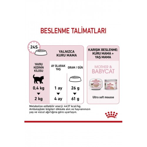 Babycat 34 Yavru Kuru Kedi Maması 2 Kg Babycat 34 Yavru Kuru Kedi Maması 2 Kg
